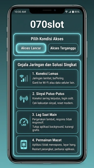 Tampilan link alternatif 070slot